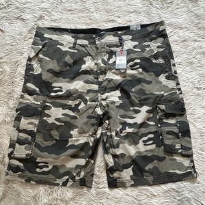 Camo Jean shorts